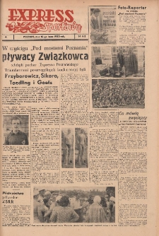 Express Sportowy: Bezpłatny dodatek "Expressu Poznańskiego" 1950.07.10