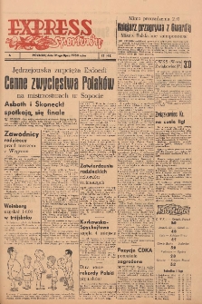 Express Sportowy: Bezpłatny dodatek "Expressu Poznańskiego" 1950.07.31