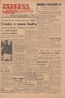 Express Sportowy: Bezpłatny dodatek "Expressu Poznańskiego" 1950.08.07