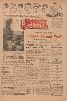 Express Sportowy: Bezpłatny dodatek "Expressu Poznańskiego" 1950.09.18