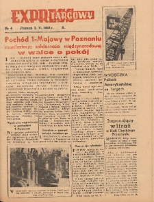 Express Targowy: Bezpłatny dodatek "Expressu Poznańskiego" 1950.05.02 Nr 4