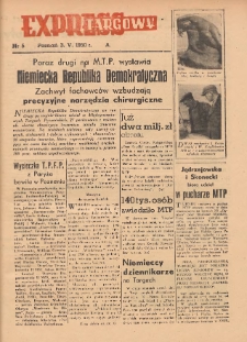 Express Targowy: Bezpłatny dodatek "Expressu Poznańskiego" 1950.05.03 Nr 5