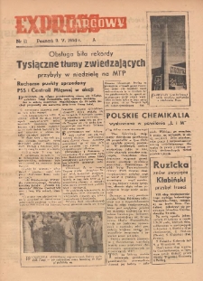 Express Targowy: Bezpłatny dodatek "Expressu Poznańskiego" 1950.05.09 Nr 11