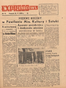 Express Targowy: Bezpłatny dodatek "Expressu Poznańskiego" 1950.05.10 Nr 12