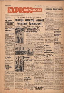 Express Poznański 1950.07.03 Nr1251 (181) zawiera Dodatek Sportowy