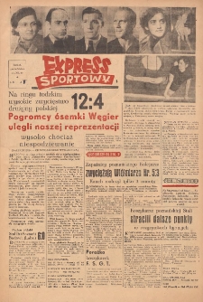 Express Sportowy: Bezpłatny dodatek "Expressu Poznańskiego" 1950.12.11