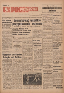 Express Poznański 1950.08.28 Nr1306 (236) zawiera Dodatek Sportowy
