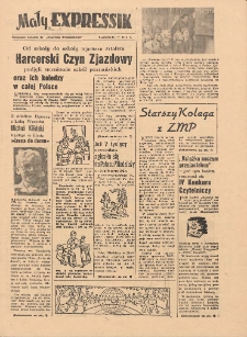 Mały Expressik: Bezpłatny dodatek "Expressu Poznańskiego" październik 1954