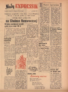 Mały Expressik: Bezpłatny dodatek "Expressu Poznańskiego" grudzień 1954