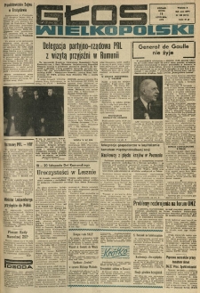 Głos Wielkopolski. 1970.11.11 R.26 nr268 Wyd.A