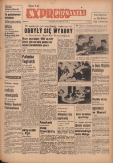 Express Poznański 1950.10.16 Nr1355 (285) zawiera Dodatek Sportowy