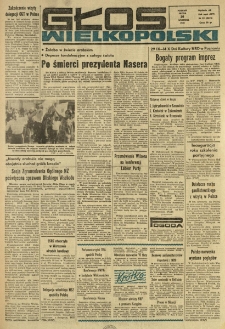 Głos Wielkopolski. 1970.09.30 R.26 nr232 Wyd.AB