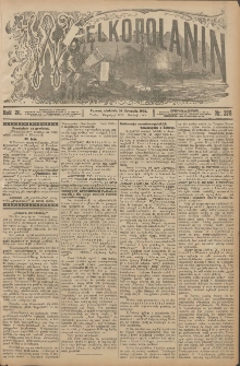 Wielkopolanin 1908.11.29 R.26 Nr275