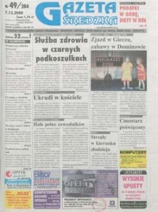 Gazeta Średzka 2000.12.07 Nr49(284)