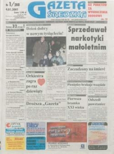 Gazeta Średzka 2001.01.04 Nr1(288)