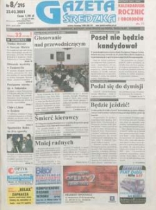 Gazeta Średzka 2001.02.22 Nr8(295)