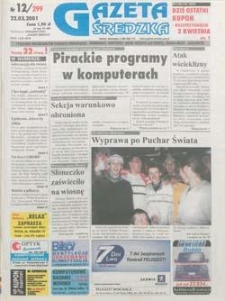 Gazeta Średzka 2001.03.22 Nr12(299)