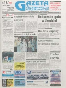 Gazeta Średzka 2001.03.29 Nr13(300)