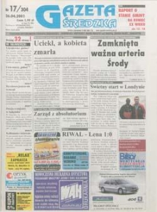 Gazeta Średzka 2001.04.26 Nr17(304)