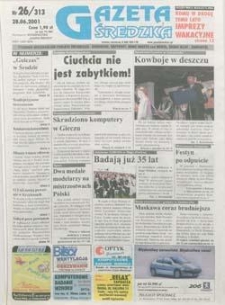 Gazeta Średzka 2001.06.28 Nr26(313)