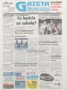 Gazeta Średzka 2001.07.05 Nr27(314)