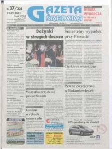 Gazeta Średzka 2001.09.13 Nr37(324)