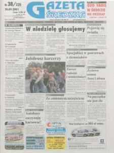 Gazeta Średzka 2001.09.20 Nr38(325)