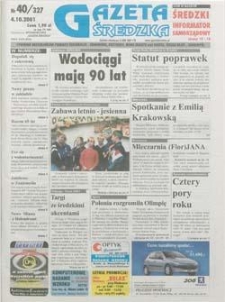 Gazeta Średzka 2001.10.04 Nr40(327)