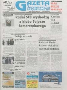 Gazeta Średzka 2001.10.11 Nr41(328)