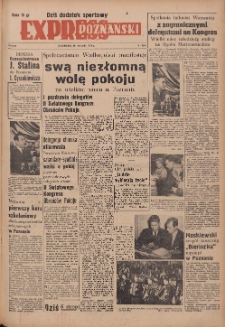 Express Poznański 1950.11.20 Nr1390 (320) zawiera Dodatek Sportowy