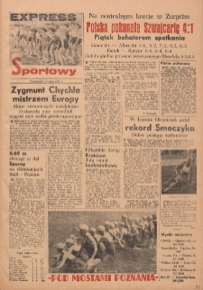 Express Sportowy: Bezpłatny dodatek "Expressu Poznańskiego" 1951.05.21