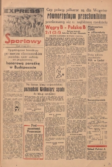 Express Sportowy: Bezpłatny dodatek "Expressu Poznańskiego" 1951.05.25