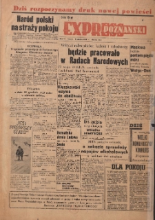 Express Poznański 1950.12.31-1951.01.01 Nr1 zawiera Dodatek Sportowy