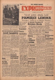 Express Poznański 1951.01.22 Nr22 zawiera Dodatek Sportowy