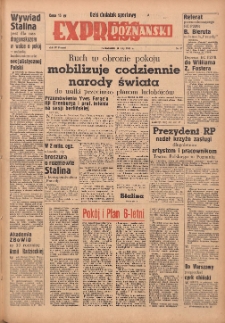 Express Poznański 1951.02.26 Nr57 zawiera Dodatek Sportowy