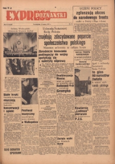 Express Poznański 1951.03.12 Nr71 zawiera Dodatek Sportowy