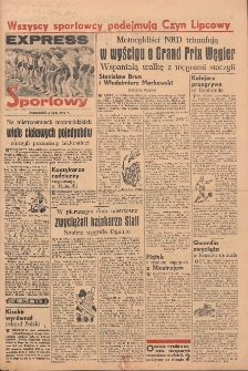 Express Sportowy: Bezpłatny dodatek "Expressu Poznańskiego" 1951.07.02