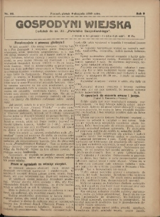 Gospodyni Wiejska: dodatek do nr.32. „Poradnika Gospodarskiego” 1918.08.09 R.3 Nr32