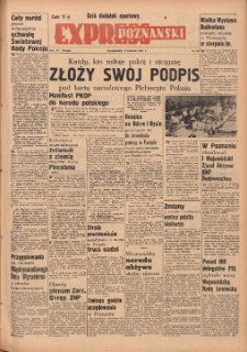 Express Poznański 1951.04.02 Nr90 zawiera Dodatek Sportowy