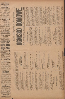 Ognisko Domowe: dodatek nadzwyczajny do "Wielkopolanina" 1908.03.01 Nr9