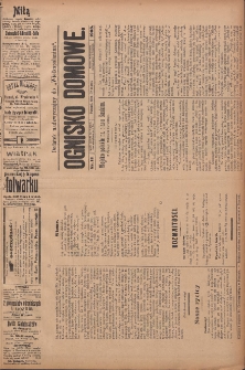 Ognisko Domowe: dodatek nadzwyczajny do "Wielkopolanina" 1908.03.29 Nr13