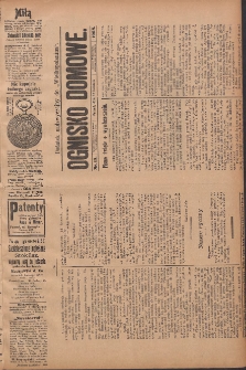 Ognisko Domowe: dodatek nadzwyczajny do "Wielkopolanina" 1908.04.12 Nr15