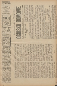Ognisko Domowe: dodatek nadzwyczajny do "Wielkopolanina" 1908.12.06 Nr49