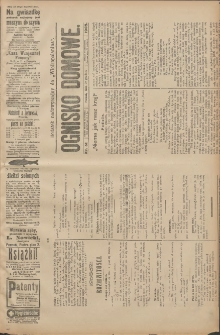 Ognisko Domowe: dodatek nadzwyczajny do "Wielkopolanina" 1908.12.20 Nr51