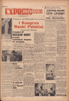 Express Poznański 1951.06.30 Nr179