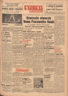 Express Poznański 1954.10.08 Nr240