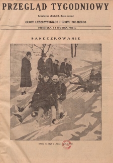 Przegląd Tygodniowy: bezpłatny dodatek ilustrowany Głosu Leszczyńskiego i Głosu Polskiego 1928.01.01