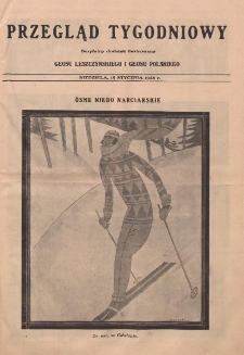 Przegląd Tygodniowy: bezpłatny dodatek ilustrowany Głosu Leszczyńskiego i Głosu Polskiego 1928.01.15