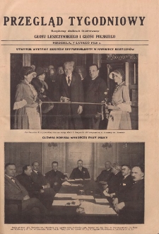 Przegląd Tygodniowy: bezpłatny dodatek ilustrowany Głosu Leszczyńskiego i Głosu Polskiego 1928.02.05