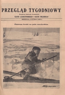 Przegląd Tygodniowy: bezpłatny dodatek ilustrowany Głosu Leszczyńskiego i Głosu Polskiego 1928.02.12